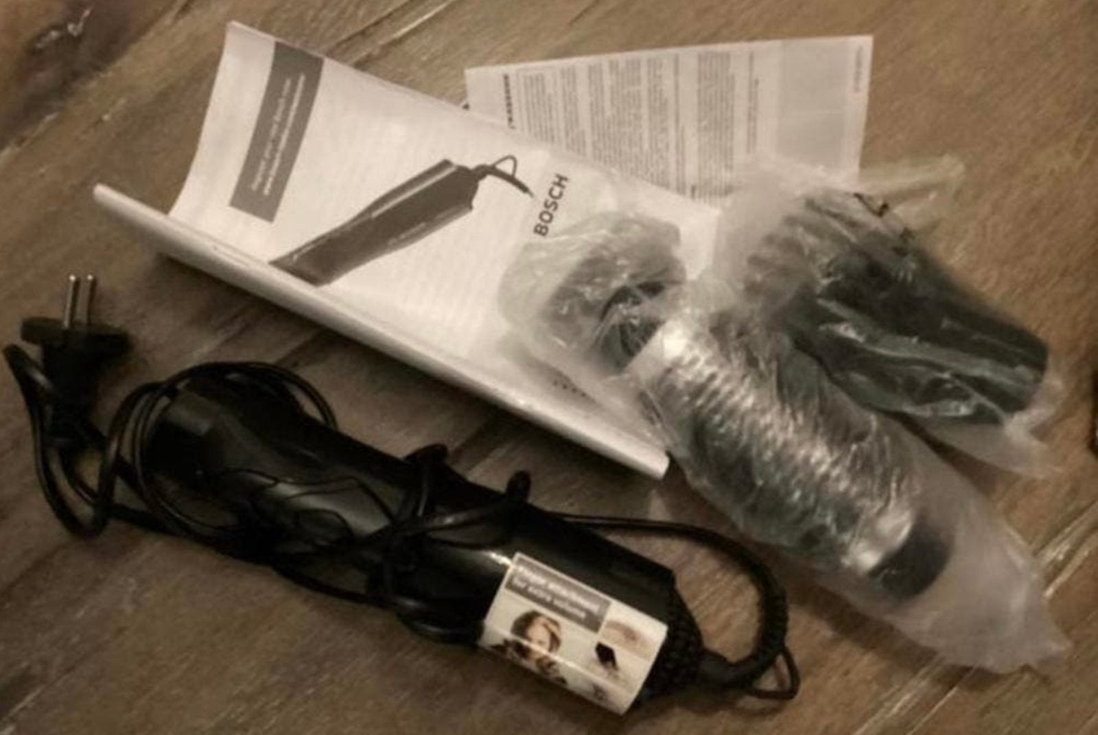 BOSCH SPLINTERNIEUWE KRULBORSTEL +VÉÉL ACCESSOIRES,SUPERTOF!, Ophalen of Verzenden, Nieuw, Krultang of Stijltang