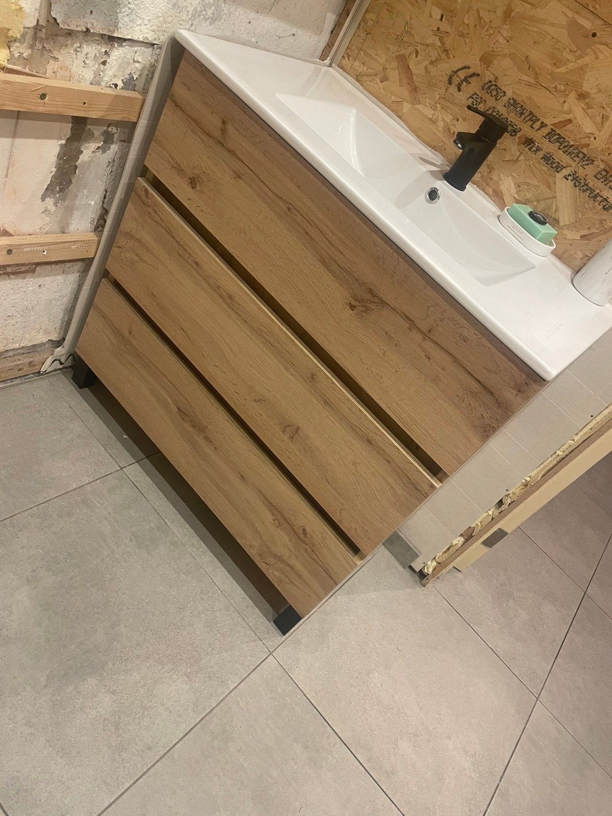 Badkamermeubel zonder wastafel, Ophalen, Zo goed als nieuw