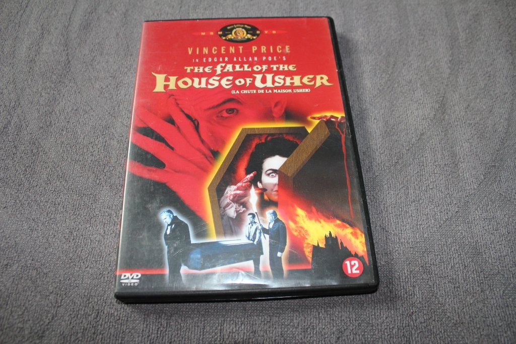 DVD The Fall of the House of Usher, Cd's en Dvd's, Dvd's | Horror, Nederlands, Overige genres, Ophalen of Verzenden, Vanaf 12 jaar
