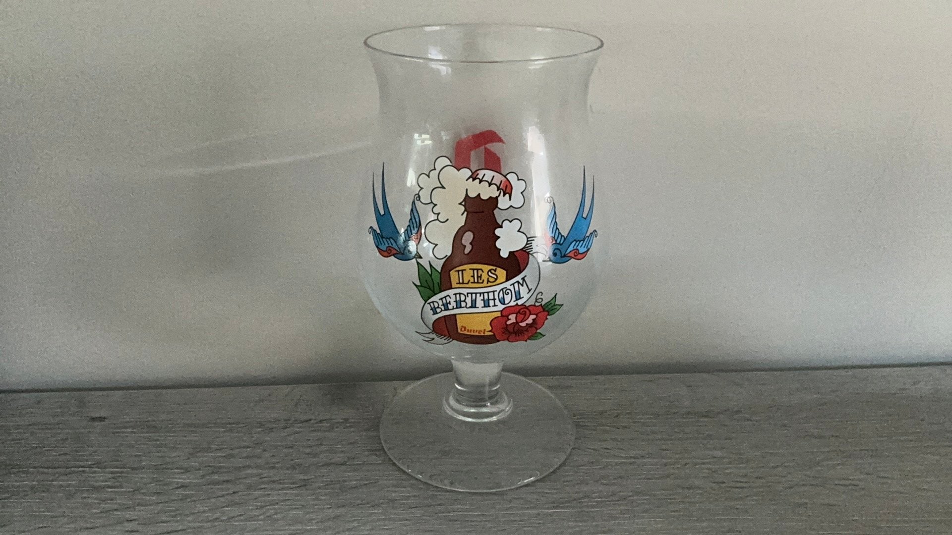 Duvel glas Les Berthom, Collections, Enlèvement ou Envoi, Comme neuf
