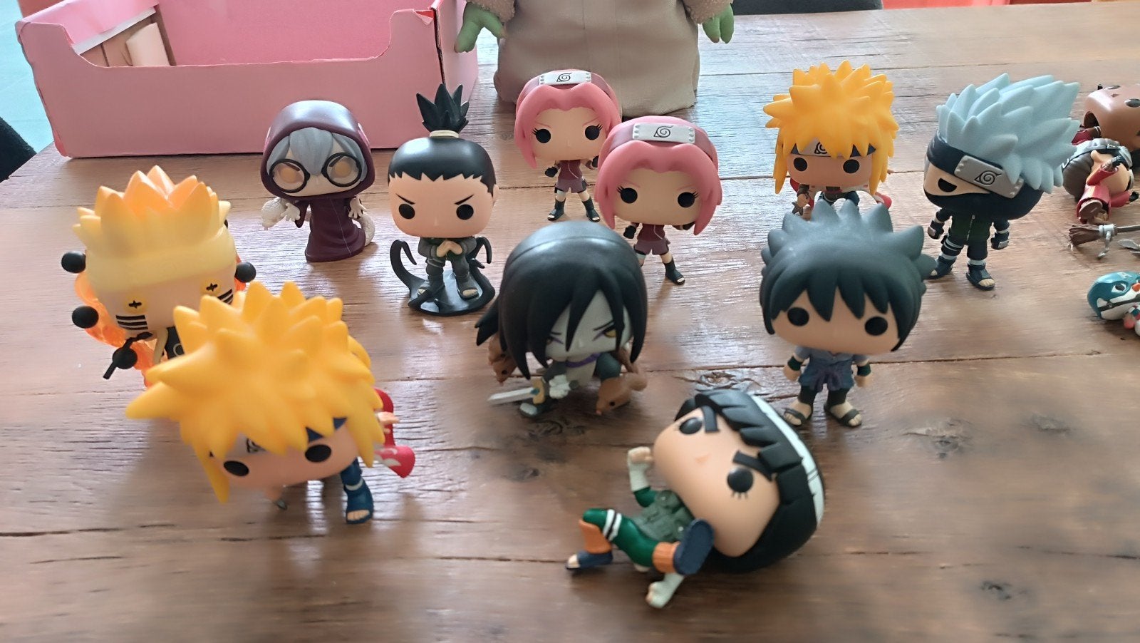 Lot de figurine pop, Enlèvement