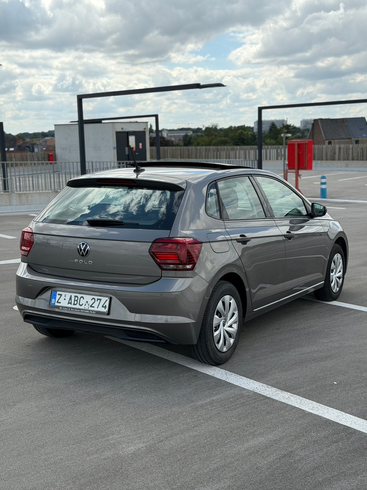 Volkswagen polo comfortline, Auto's, Voorwielaandrijving, Stof, Bruin, Bedrijf