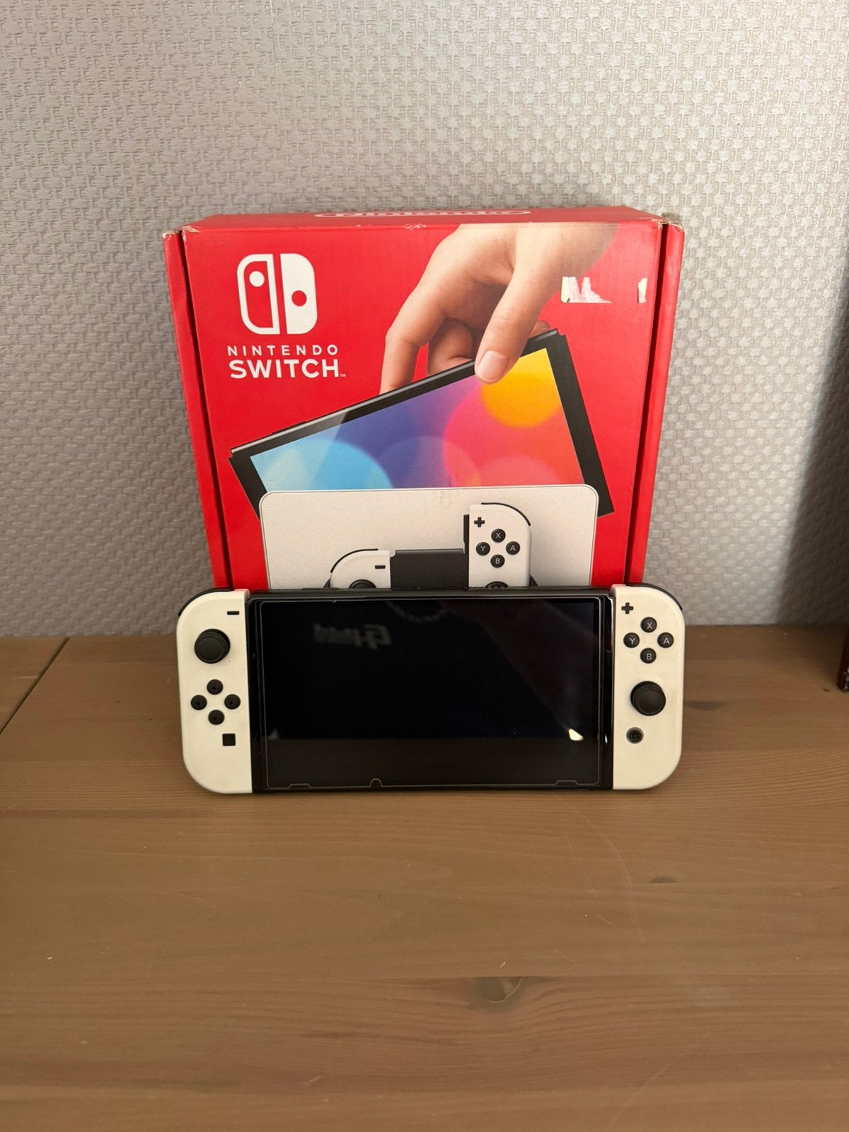 Nintendo Switch OLED Blanche, Enlèvement, Comme neuf, Switch OLED