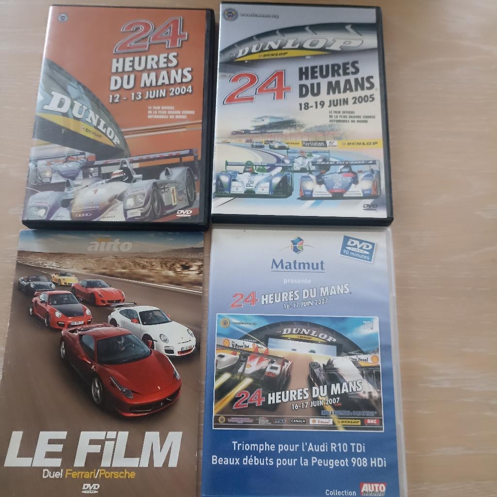 24 hours of Le Mans , 3dvd + duel porche - ferrari 1dvd, CD & DVD, DVD | Sport & Fitness, Enlèvement ou Envoi