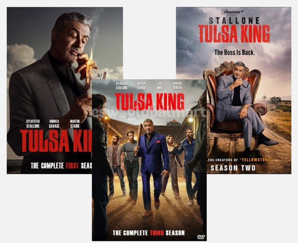 Tulsa King Sylvester Stallone Serie Season 1-3 DVD set, Enlèvement ou Envoi, Anglais, Anglais, Neuf, dans son emballage