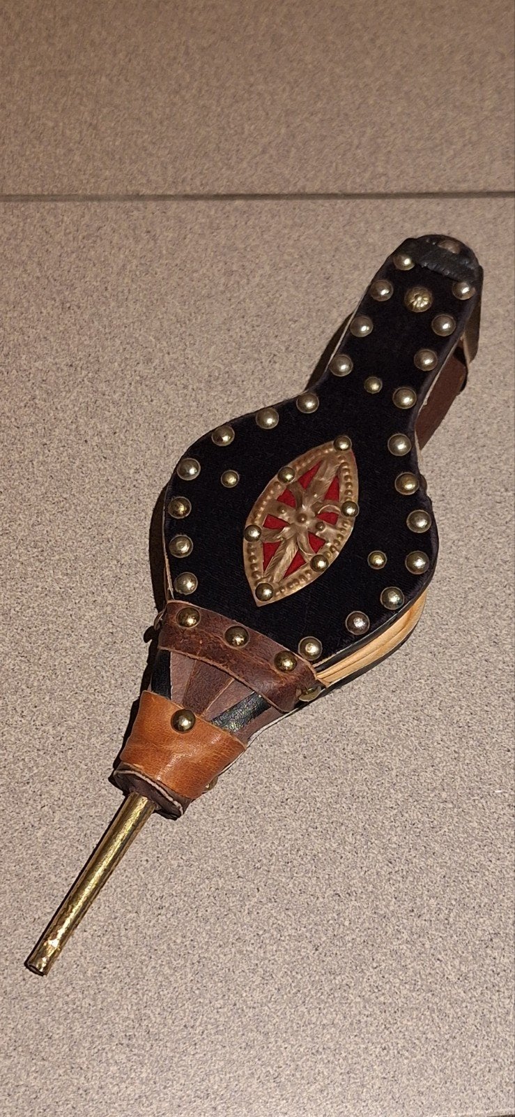 Decoratieve vintage haardblaasbalg, Kleding | Dames, Riemen en Ceinturen, Ophalen of Verzenden