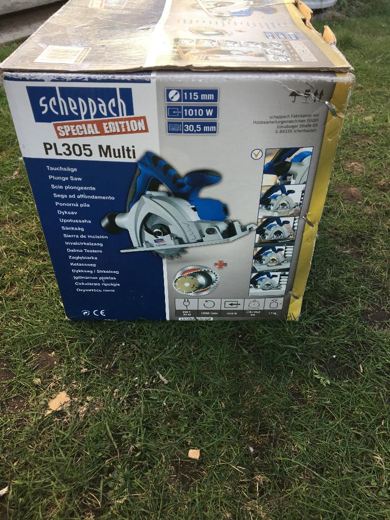 cirkelzaag Shepphah- als nieuw-1010W(extra zagen), Doe-het-zelf en Bouw, Gereedschap | Zaagmachines, Ophalen of Verzenden, Zo goed als nieuw