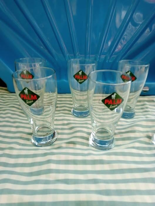 lot bier glazen deel 1., Collections, Verres & Petits Verres, Neuf, Verre à bière, Enlèvement