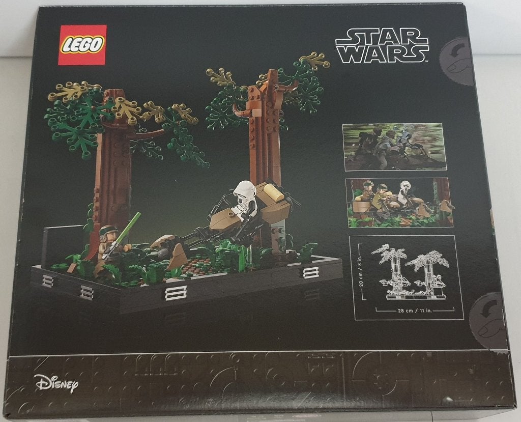 LEGO 75353  Endor speederachtervolging diorama - NIEUW, Inclusief accessoires, Star Wars, Lego, Nieuw