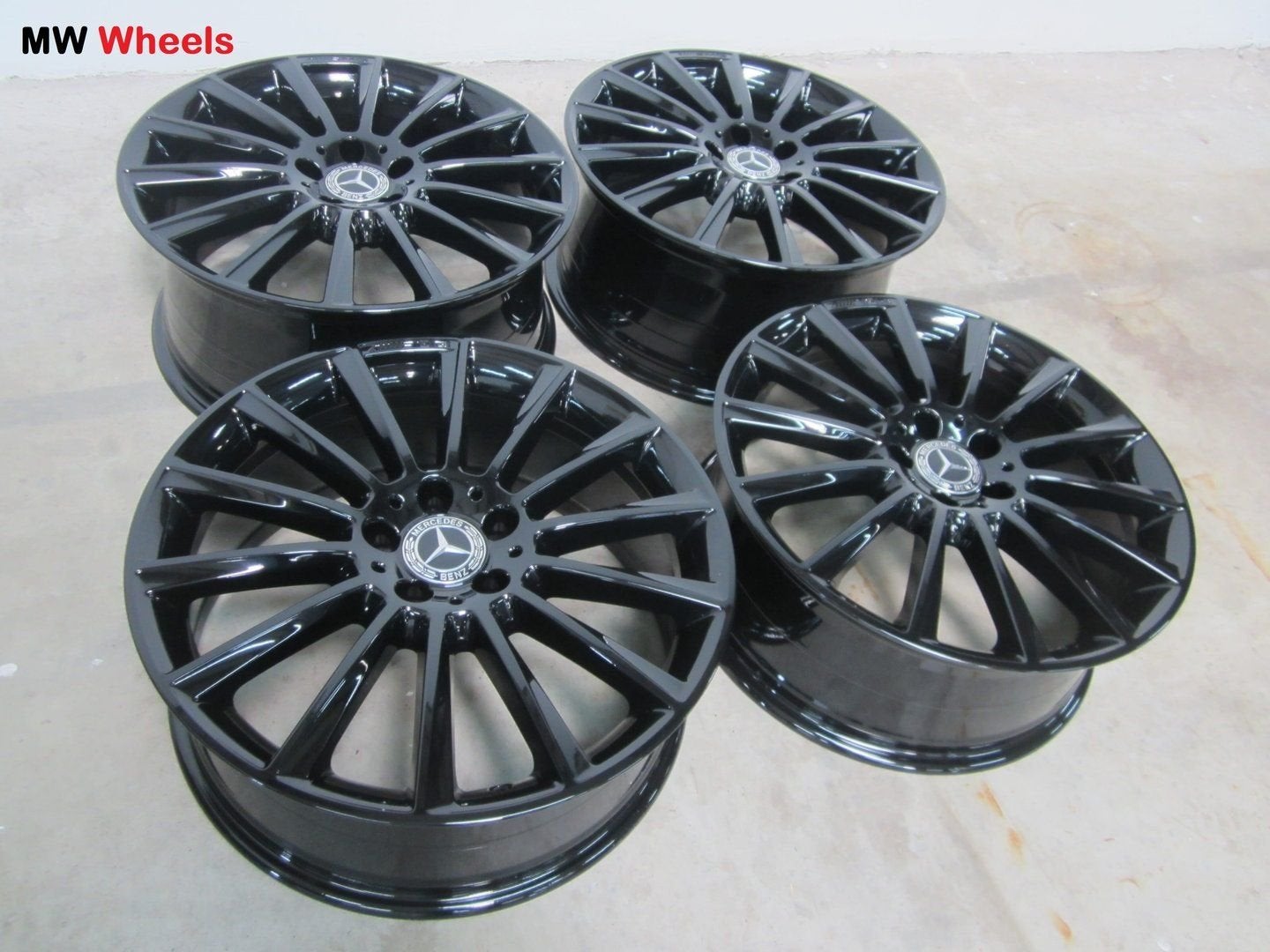 Originele Mercedes 19 inch AMG velgen C Klasse W205 nieuw, Auto-onderdelen, 19 inch, Gebruikt, Velg(en), -