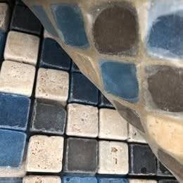 Mozaïeken wandtegels: wit, blauw, grijs, Doe-het-zelf en Bouw, Tegels, Ophalen, Nieuw, Wandtegels