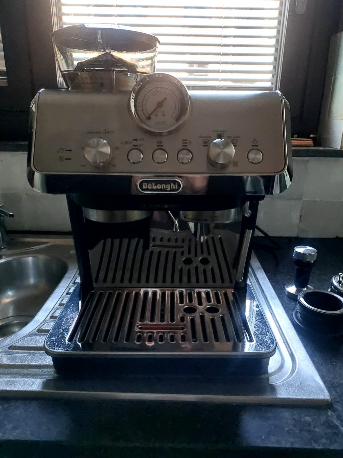 Koffiemachine, Elektronische apparatuur, Ophalen, Koffiemachine, Zo goed als nieuw, Afneembaar waterreservoir
