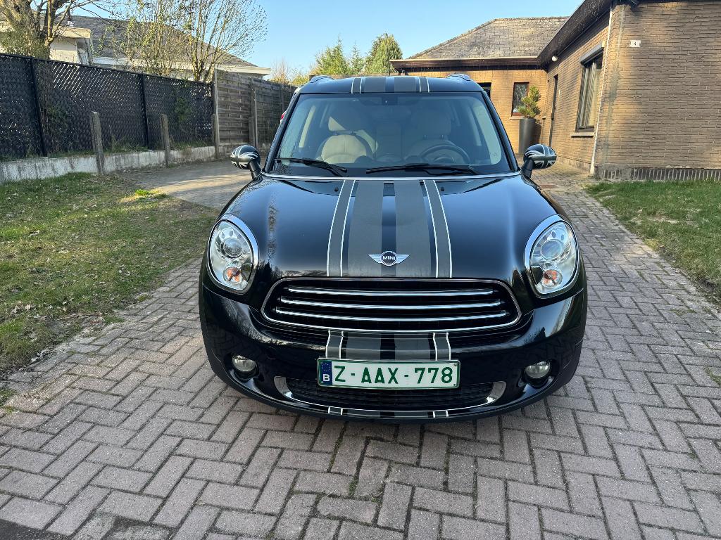Mini Cooper Countryman D 2.0 Diesel Euro 5 Automaat, Auto's, Mini, Automaat, Euro 5, Beige, Zwart