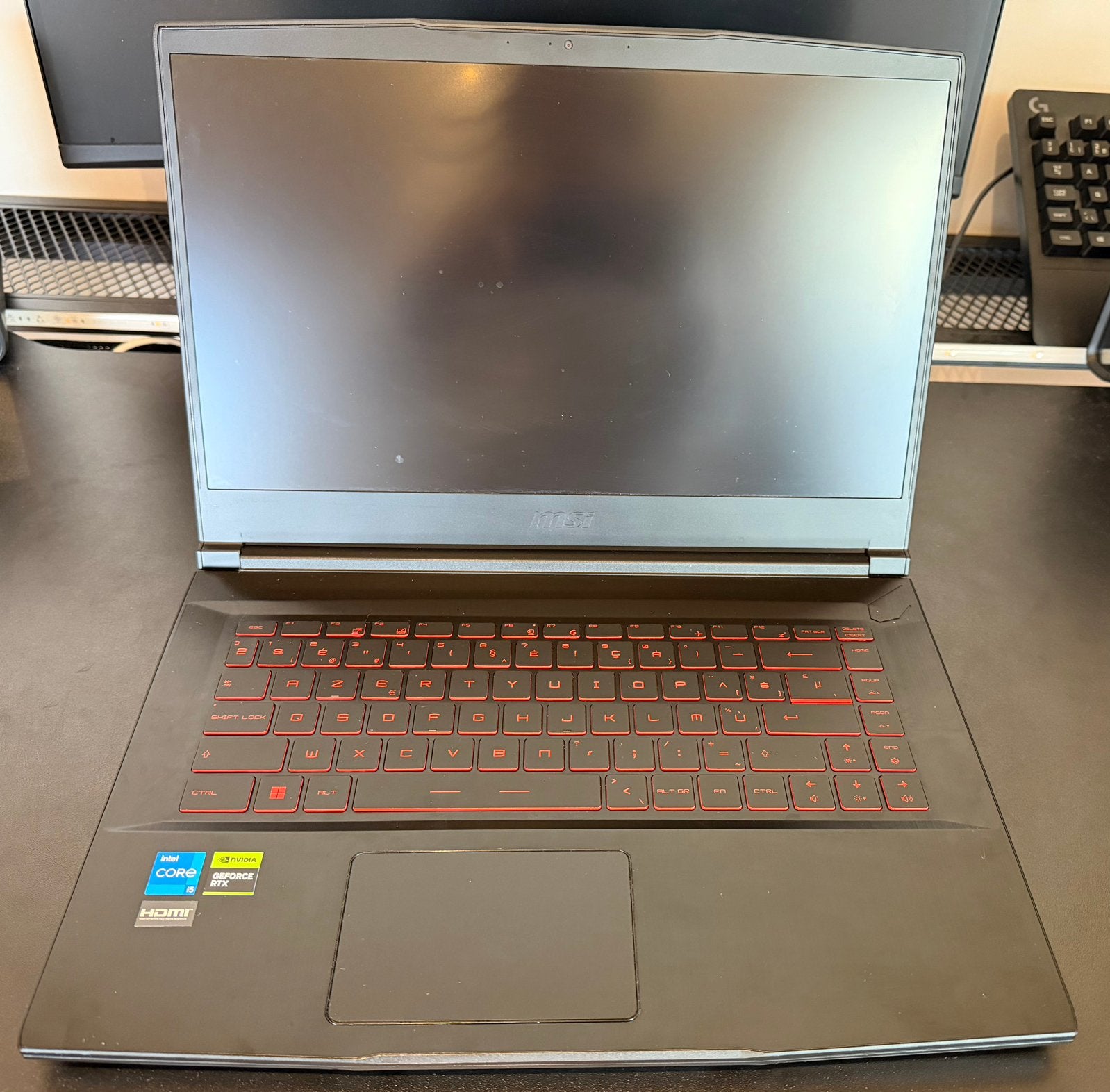 MSI AX201NGW gaming laptop, Computers en Software, Windows Laptops, Ophalen, Zo goed als nieuw, Gaming