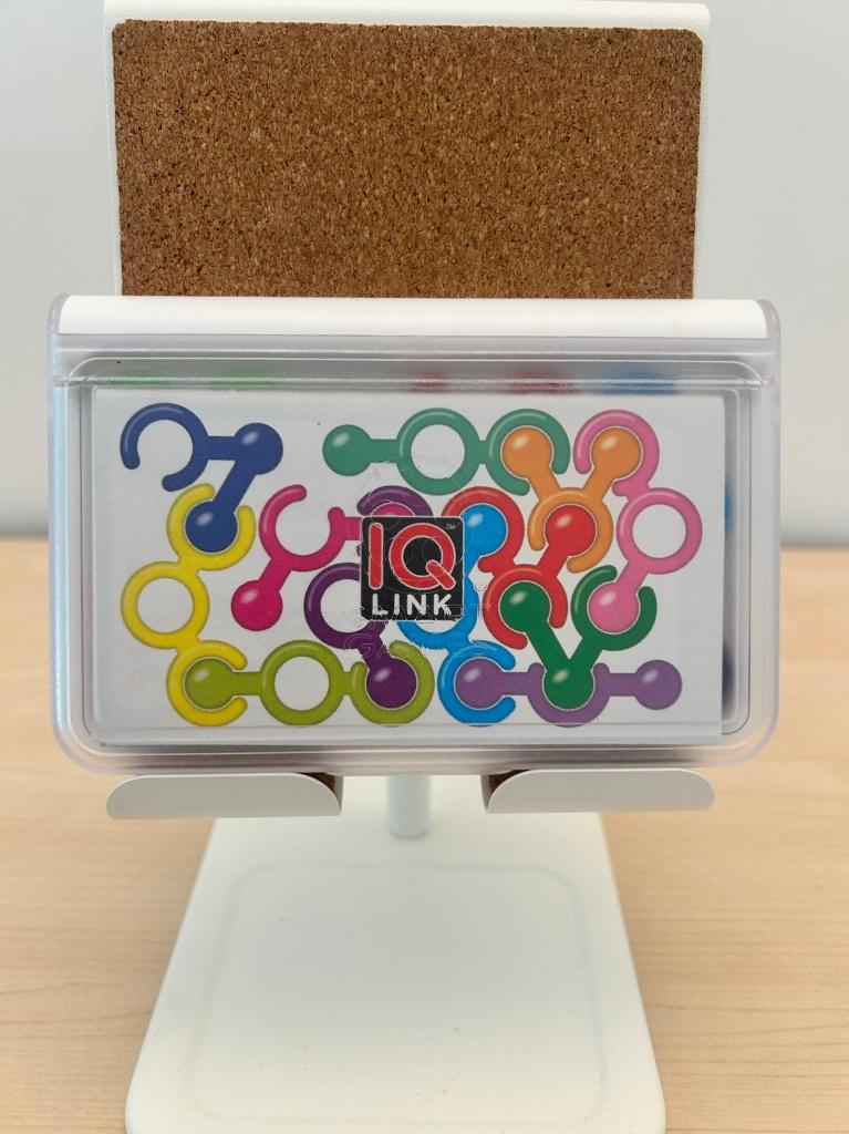 Smartgame IQ Link, Kinderen en Baby's, Speelgoed | Educatief en Creatief, Ophalen of Verzenden, Zo goed als nieuw, Puzzelen