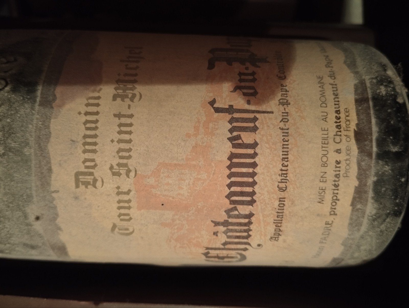 chateauneuf du pape 1984, Ophalen