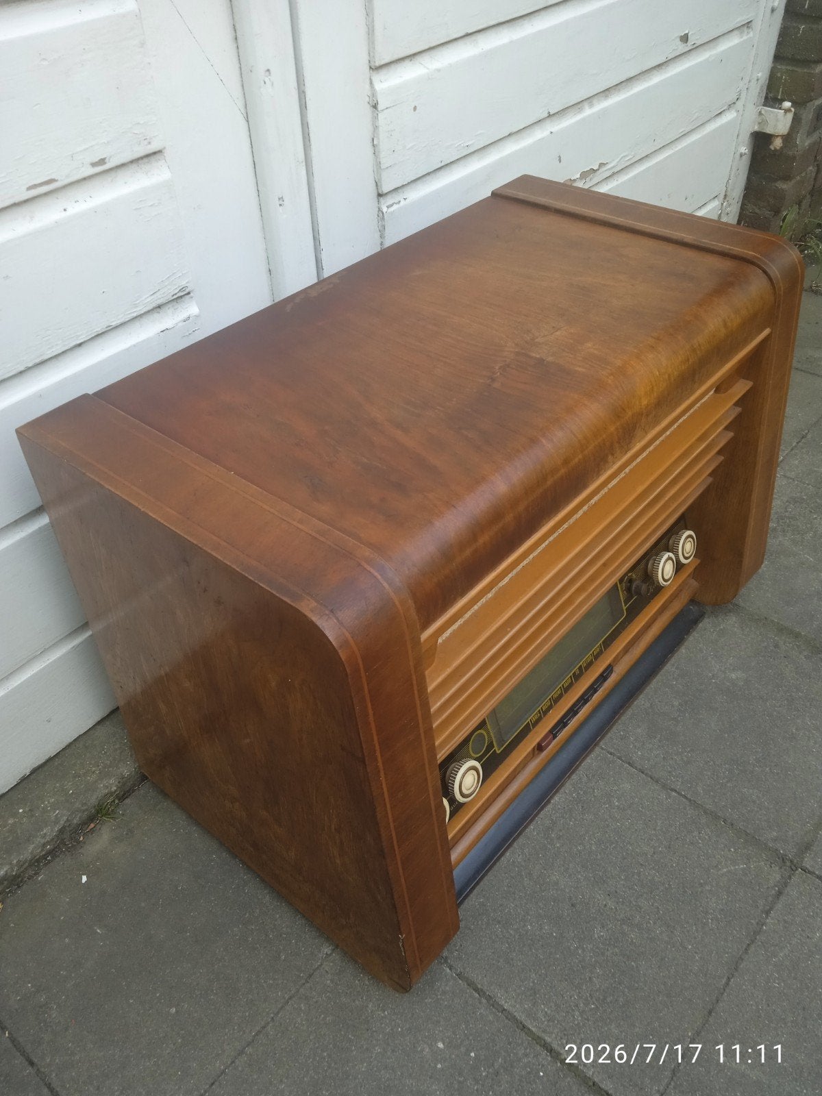 ACEC Sonofil 201 radio jaren 1948, Antiek en Kunst, Ophalen