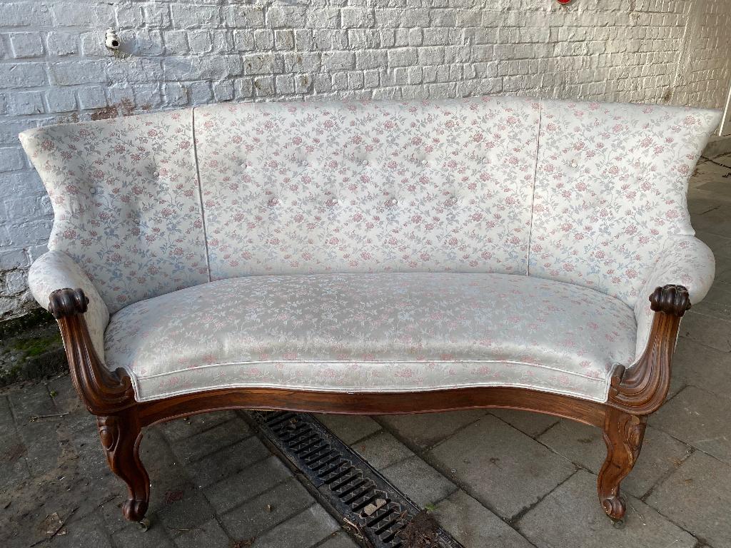 CANAPE VINTAGE AMERICANA, Maison & Meubles, Canapés | Salons, Utilisé, Banc droit, Deux personnes, 150 à 200 cm, Moins de 75 cm