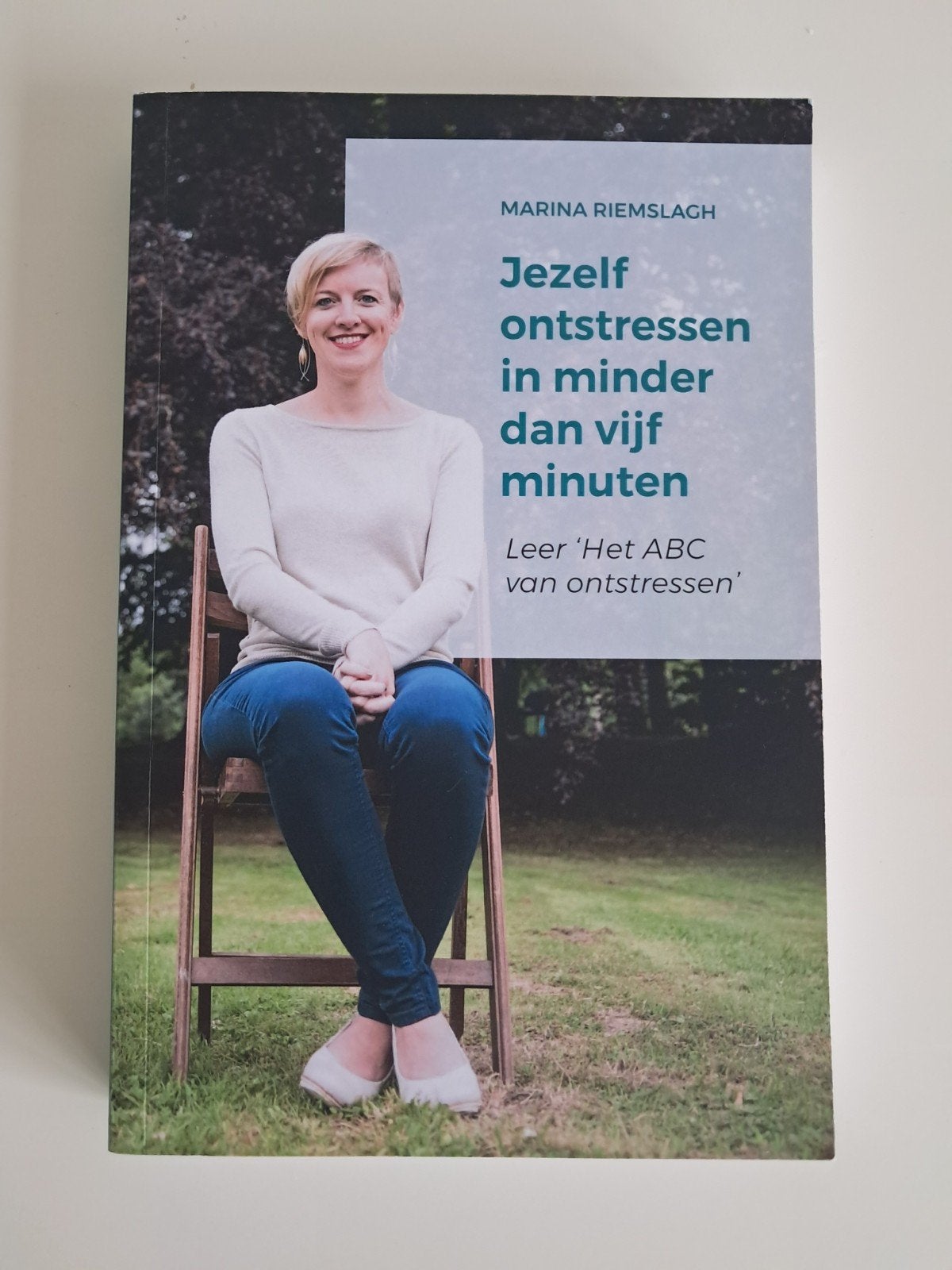Jezelf ontstressen en in minder dan 5 min Marina Riemslach, Boeken, Ophalen, Nieuw, Marina Riemslagh