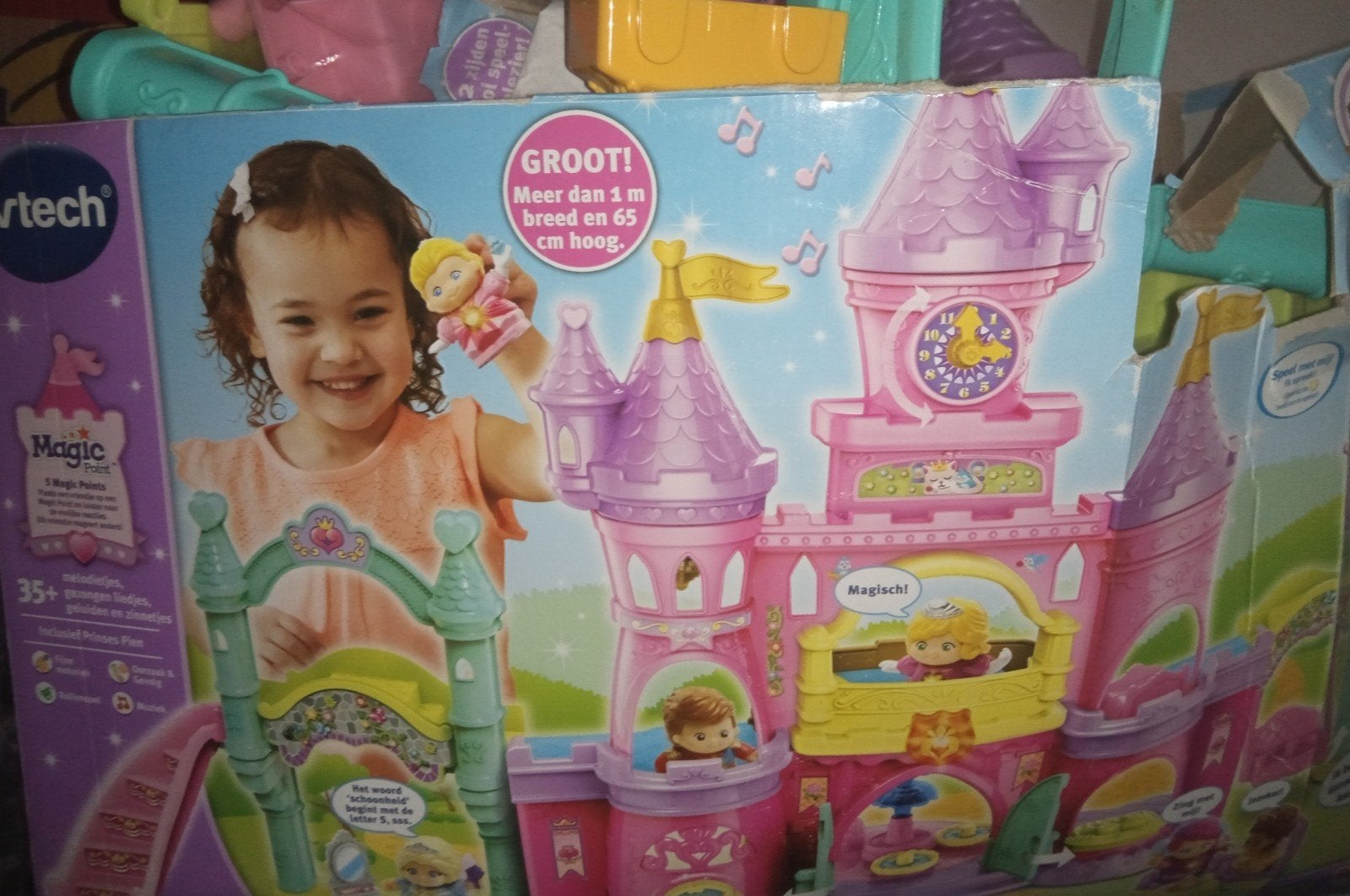 VTech droomkasteel, Ophalen