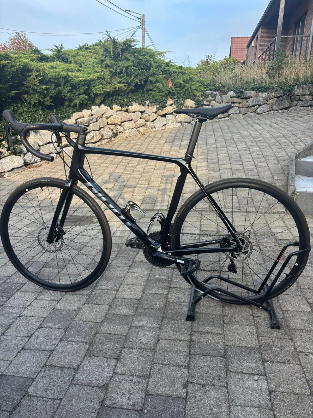 Giant Defy Advanced – Carbone – Shimano 105 –Freins à disque, Enlèvement, Comme neuf, Carbone, Giant