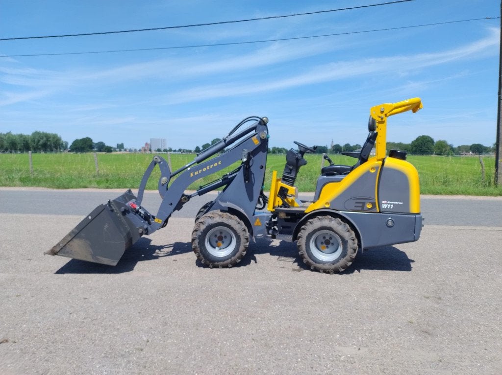 Prachtige Eurotrac W11, Ophalen