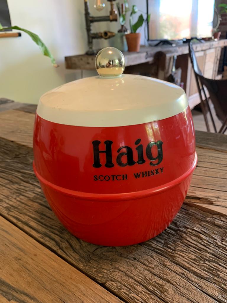vintage Haig Scotch Whisky ijsemmer - ice bucket, Ophalen of Verzenden