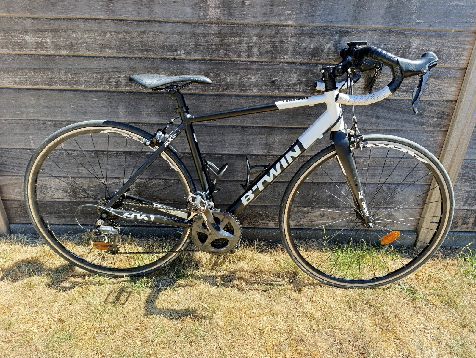 racefiets Triban 520, Fietsen en Brommers, Fietsen | Racefietsen, 28 inch, Gebruikt, Aluminium, Meer dan 20 versnellingen