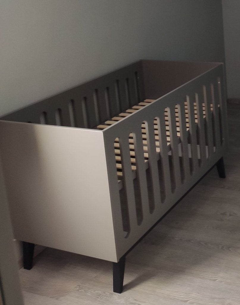Babybed Quax, Ophalen, Zo goed als nieuw, Lattenbodem