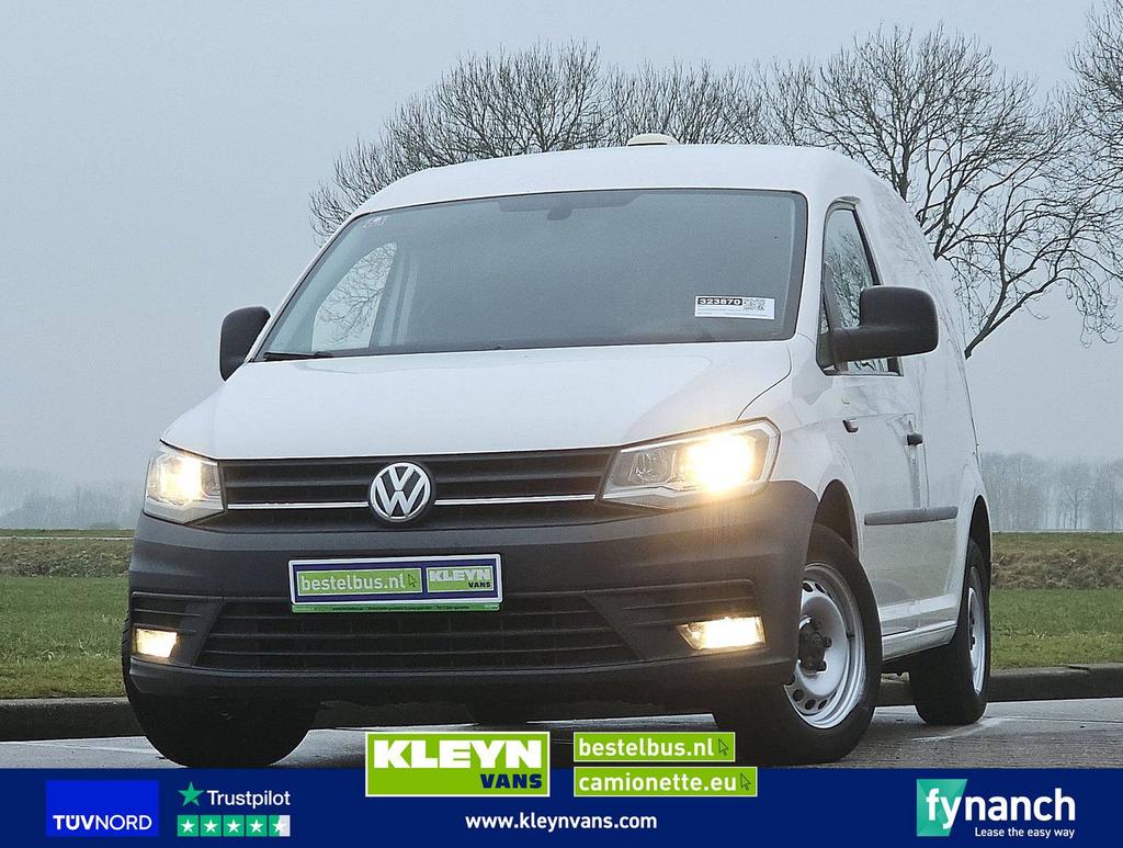Volkswagen CADDY 2.0 L1 Navi NAP Trekhaak, Wit, Bedrijf, Cruise Control, Te koop