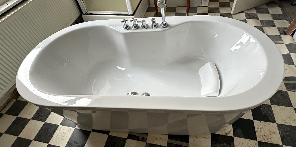 Ligbad opbouw, Bricolage & Construction, Enlèvement, Comme neuf, Baignoire