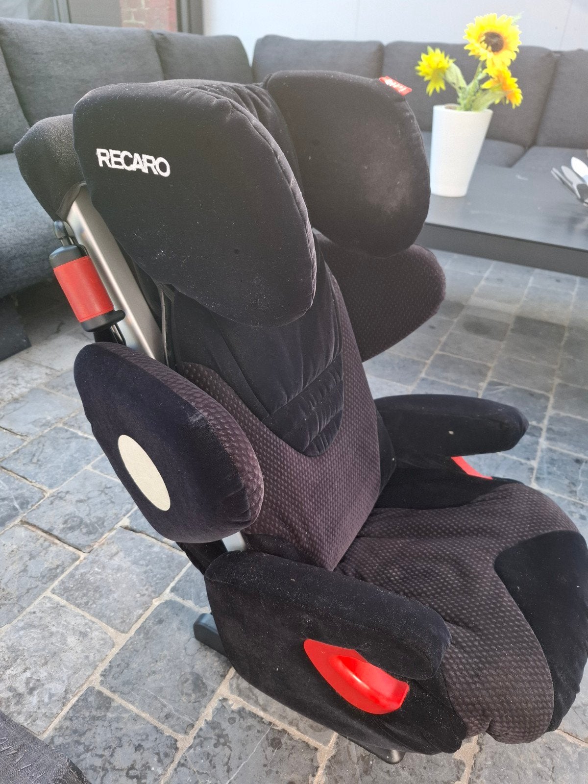 Kinderstoel auto, Ophalen