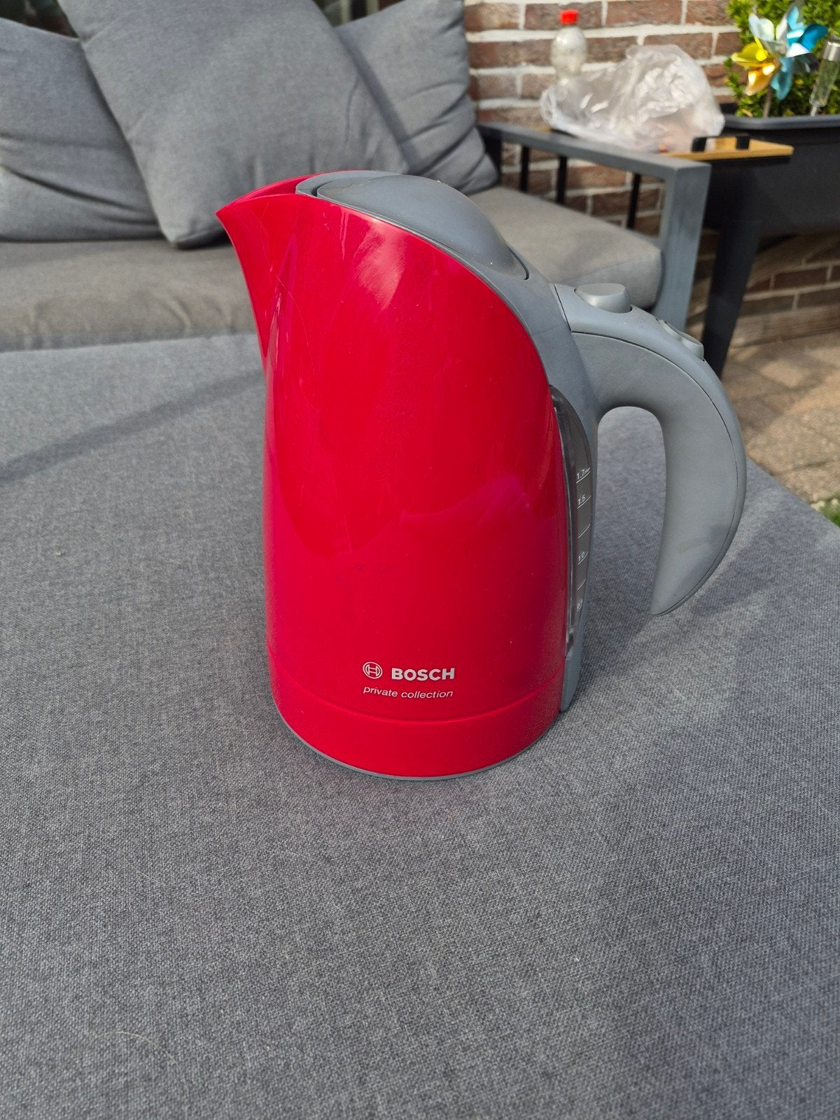 waterkoker 1,7 liter BOSCH, Elektronische apparatuur, 1 tot 2 liter, Ophalen, Zo goed als nieuw