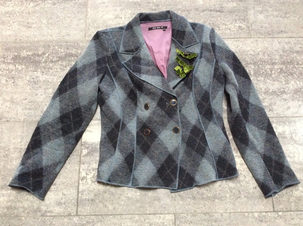 Veste à carreaux Jota Mas 40/42, Jota Mas, Taille 38/40 (M), Enlèvement ou Envoi, Comme neuf