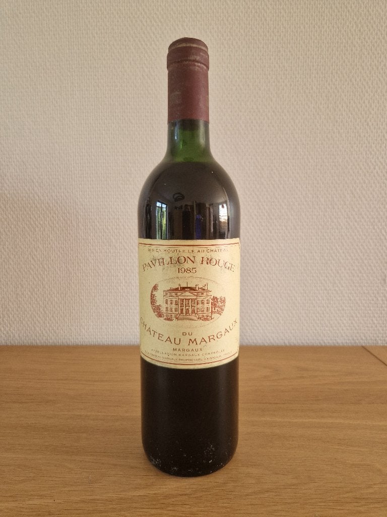 PAVILLON ROUGE DU CHATEAU MARGAUX - 1985 - Margaux (75 cl), Neuf, Enlèvement ou Envoi, Pleine, Vin rouge