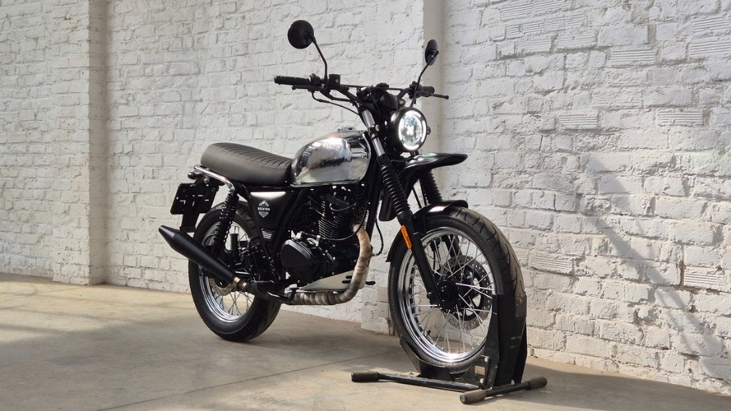 Brixton Felsberg 125 XC Chrome 8.2kW 4200km @motomobilia, Occasion, Brixton, Bedrijf, 125 cc
