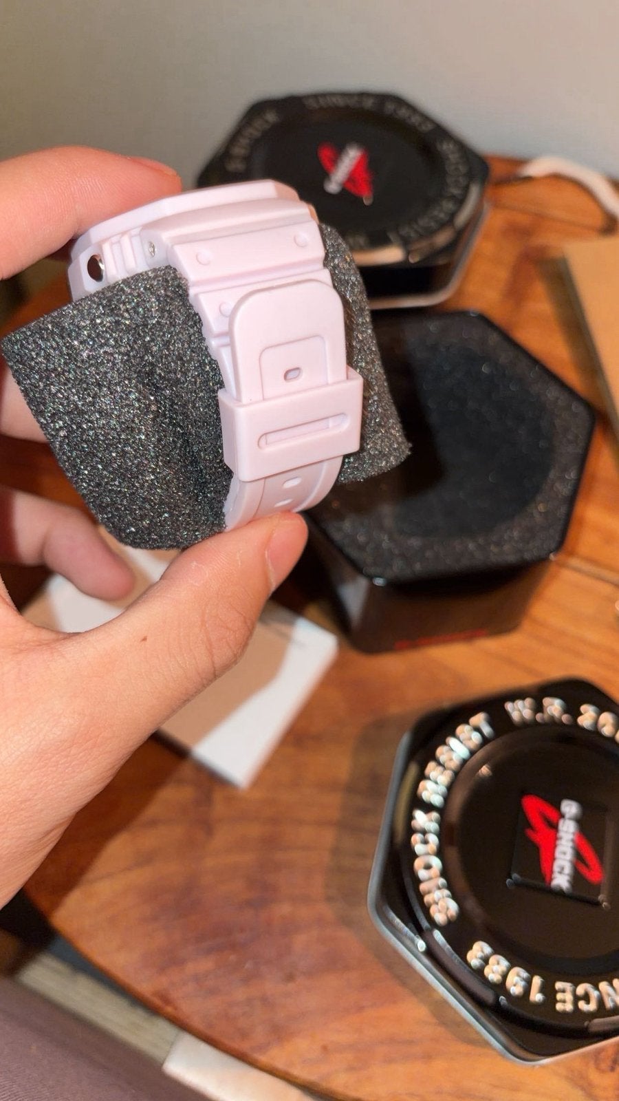 G-shock GA-2100 roze, Ophalen of Verzenden, Conditie, Zo goed als nieuw, Roze