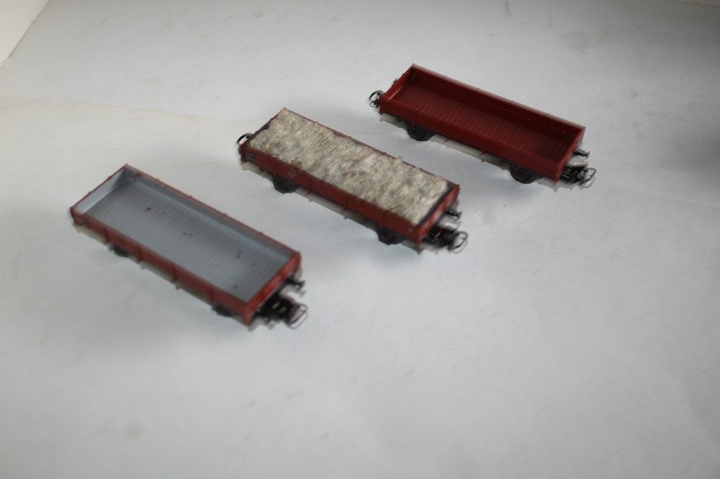 marklin ho 3 wagons plat, Hobby & Loisirs créatifs, Trains miniatures | HO, Courant alternatif, Wagon, Utilisé, Märklin