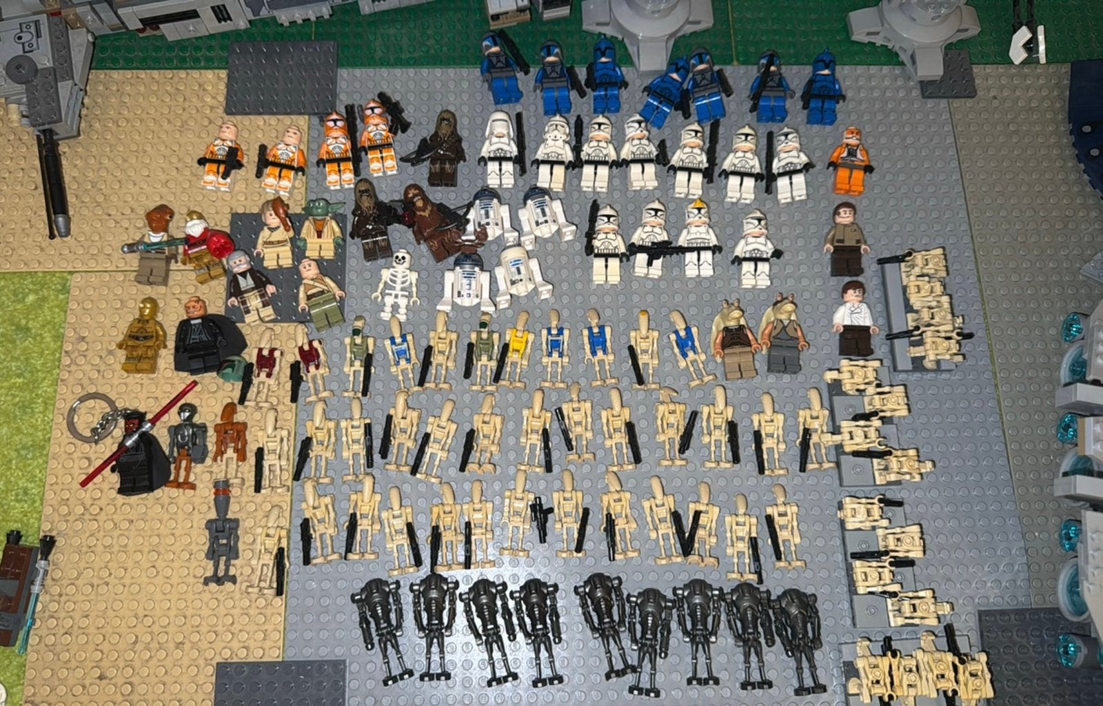 Lego Star Wars Mannentjes Lot!, Enlèvement