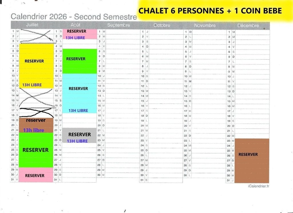location chalet pour 6 personnes + 1 coin bebe, Propriétaire, Bois/Forêt, Ardennes ou Luxembourg, Lit enfant