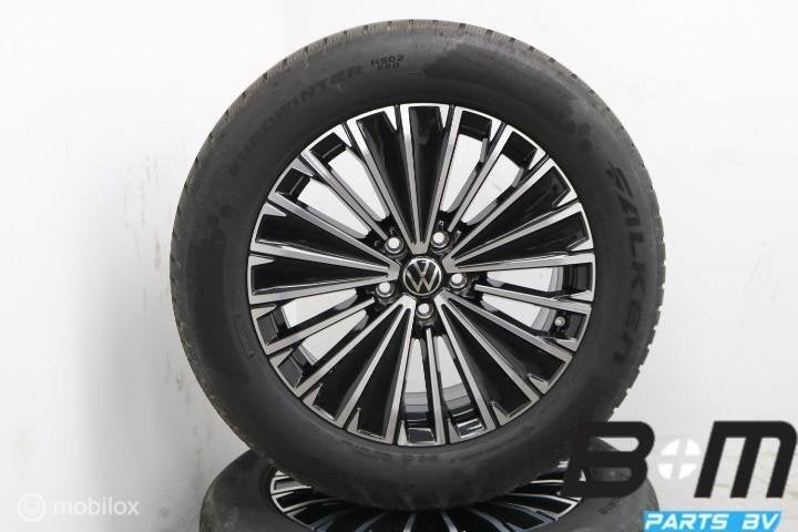 WINTER ORIGINEEL 18 inch Napoli velgen VW Tiguan 571601025K, 18 inch, Gebruikt, Banden en Velgen, Winterbanden