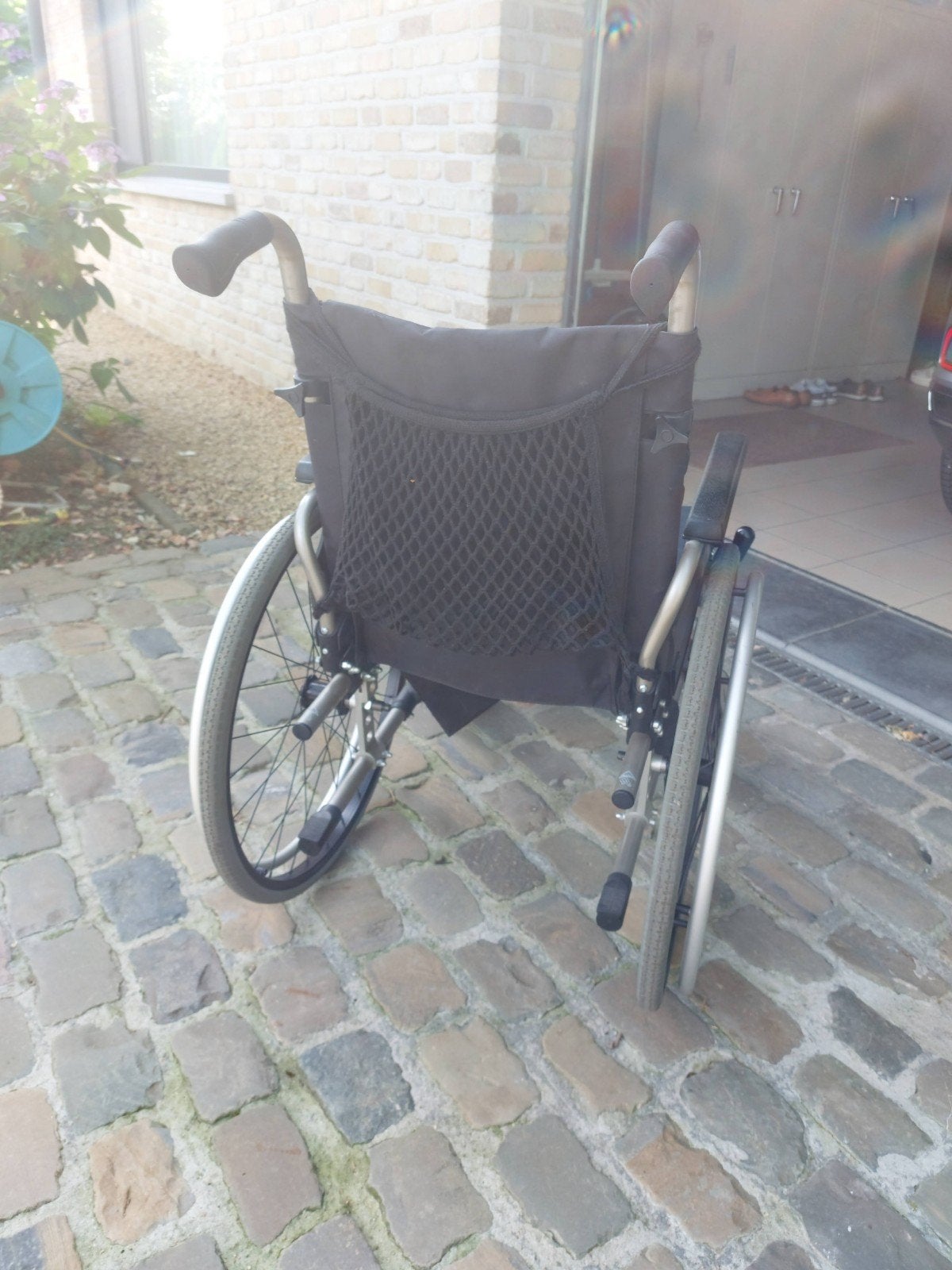 rolstoel, Enlèvement, Pliant, Comme neuf, Fauteuil roulant à pousser