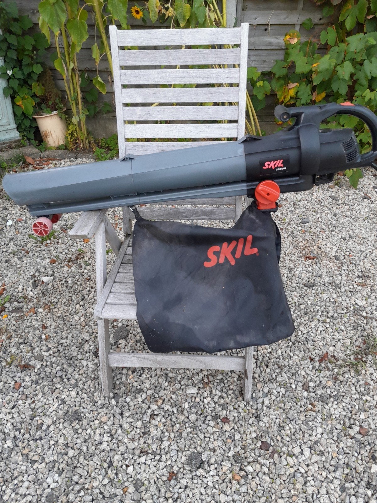 electrische bladblazer, Tuin en Terras, Ophalen of Verzenden, Met opvangzak