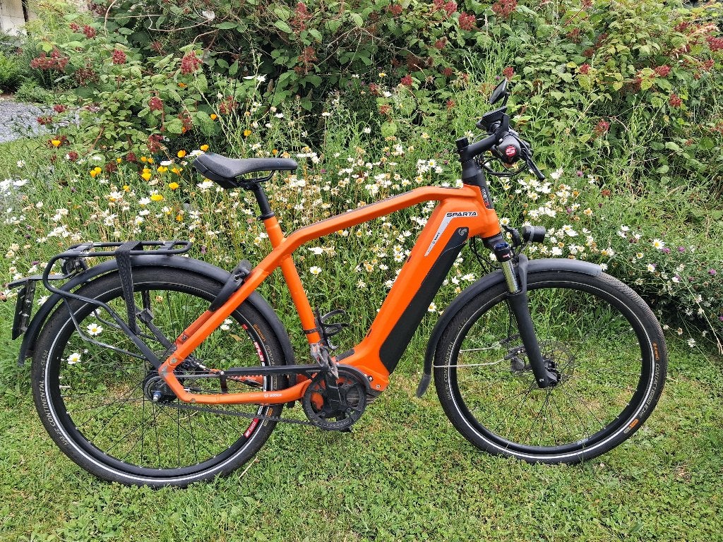 Speedpedelec SPARTA, Fietsen en Brommers, Elektrische fietsen, Zo goed als nieuw, Sparta, 51 tot 55 cm, 50 km per accu of meer