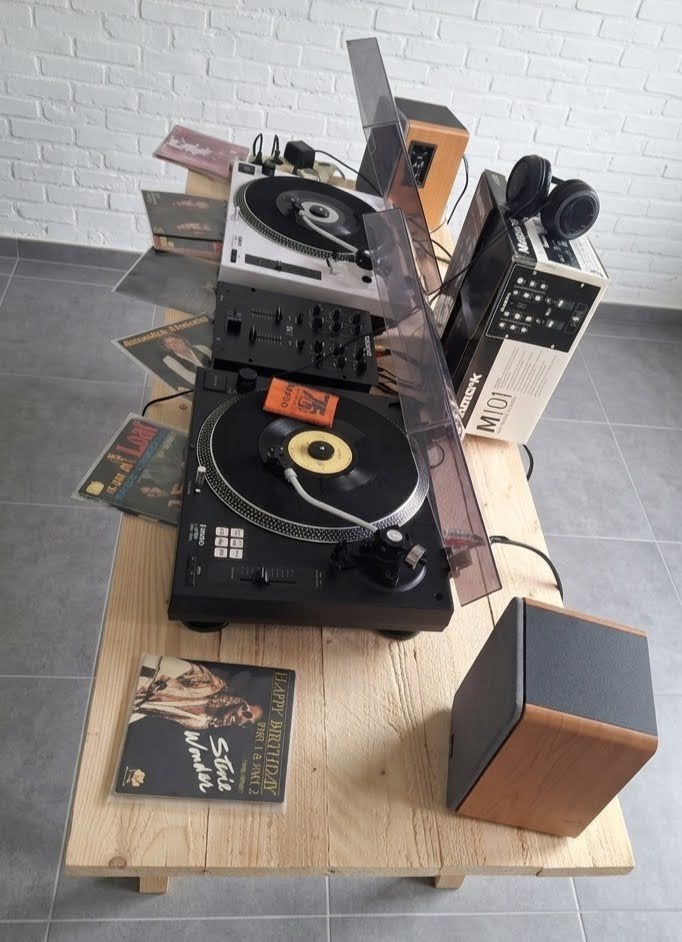 dj set vinyl platendraaier mengpaneel, Enlèvement, Comme neuf, DJ-Set, Numark