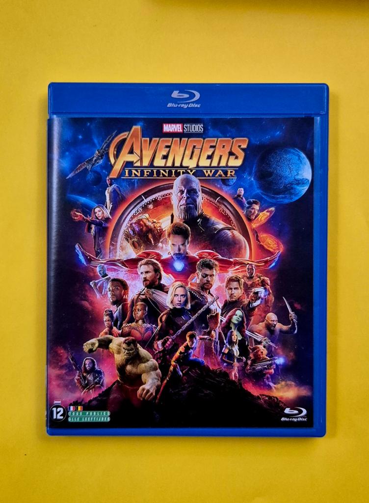 Blu ray 📀 Avengers infinity war - Robert Downey Jr, Cd's en Dvd's, Blu-ray, Ophalen of Verzenden, Zo goed als nieuw, Actie