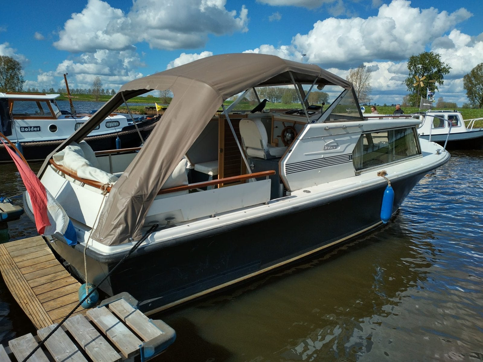 Nordstar kajuitboot met mercedes diesel, Sports nautiques & Bateaux, Bateaux à moteur & Yachts à moteur, Utilisé, Polyester, Diesel