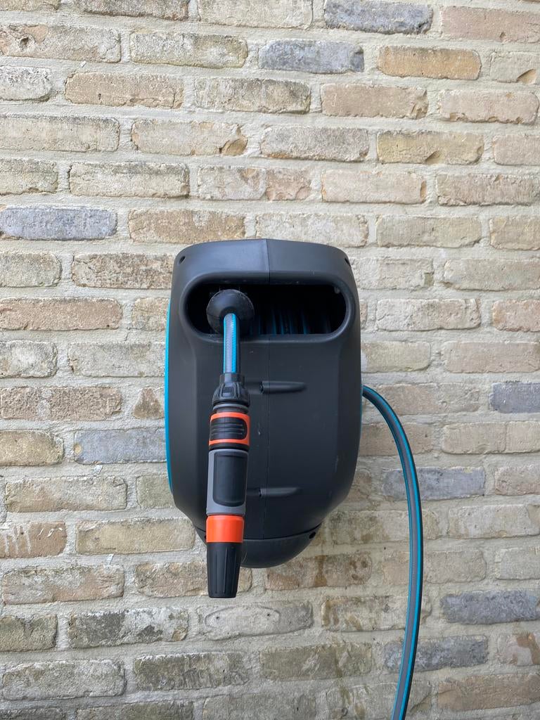 Gardena tuinslang 15m RollUp, Tuin en Terras, Tuinslangen, Ophalen, Zo goed als nieuw, Tuinslang