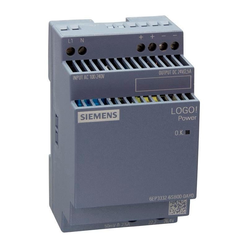 Alimentation électrique Siemens Logo 24V/2.5A, Hobby & Loisirs créatifs, Composants électroniques, Neuf, Enlèvement ou Envoi
