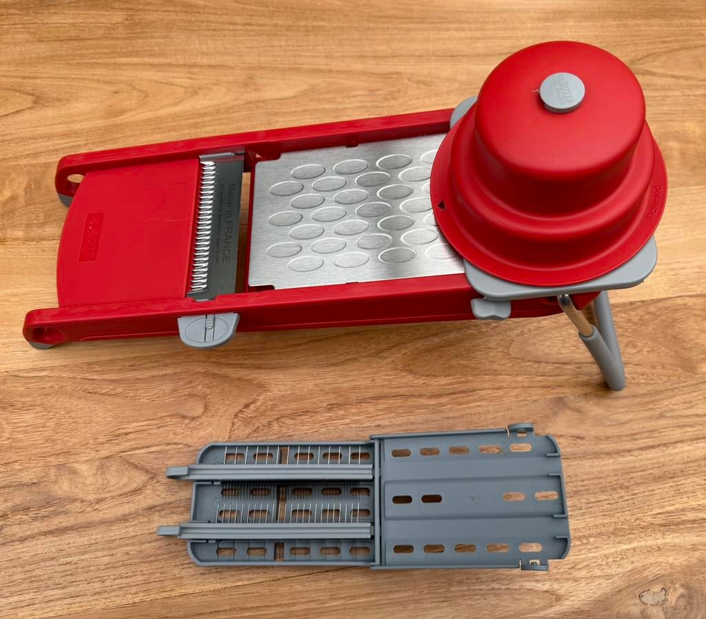 Mandoline De Buyer rouge neuve, Ophalen, Zo goed als nieuw, Rood